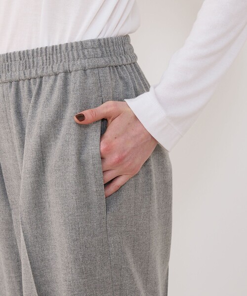 新品★クラブハウス★オリジナルパンツ★グレーベージュL グレー系｜パンツ｜23区 (Lサイズ)(ニジュウサンク Lサイズ)｜阪急