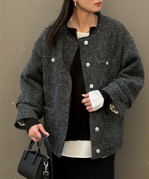 LOUNGEDRESS（ラウンジドレス）の「サテンロンTブラウス（シャツ