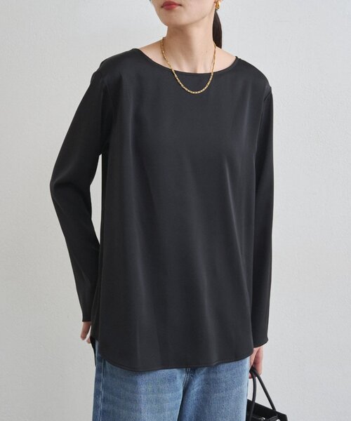 セール】サテンロンTブラウス（シャツ/ブラウス）｜LOUNGEDRESS