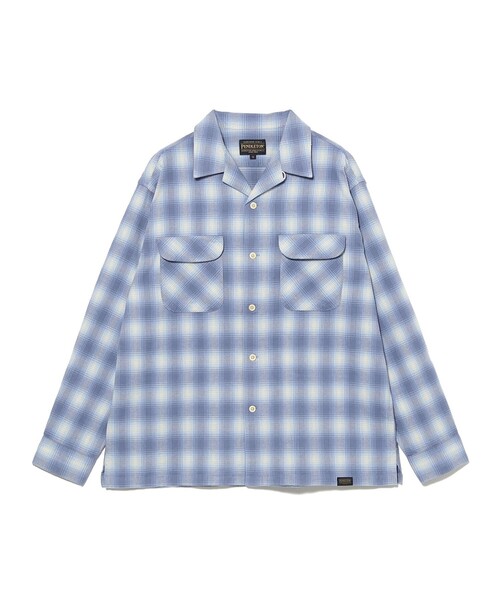 PENDLETON(ペンドルトン)の「PENDLETON / オープンカラー シャツ(シャツ/ブラウス・メンズ・ブラック系その他4/ブルー系その他2・LARGE/MEDIUM/SMALL)」の2枚目の写真
