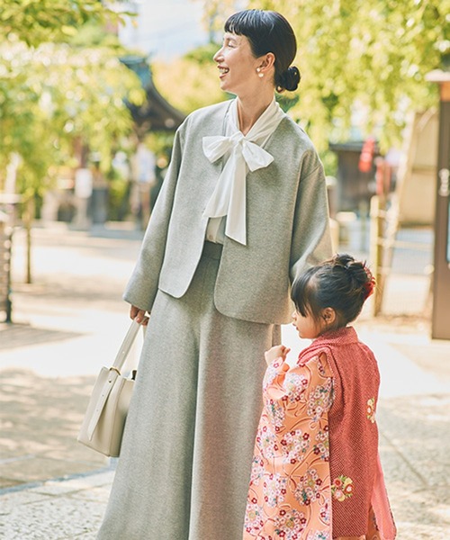 2WAYボウタイブラウス《オケージョン2025AW》（Tシャツ/カットソー