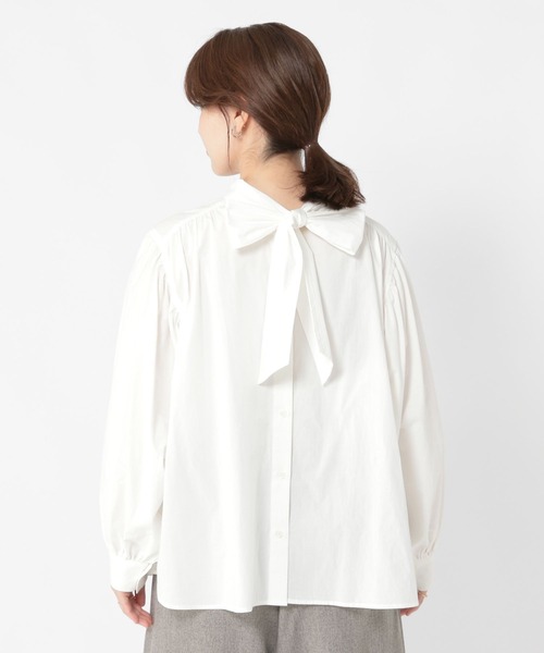 2WAYボウタイブラウス《オケージョン2025AW》（Tシャツ/カットソー