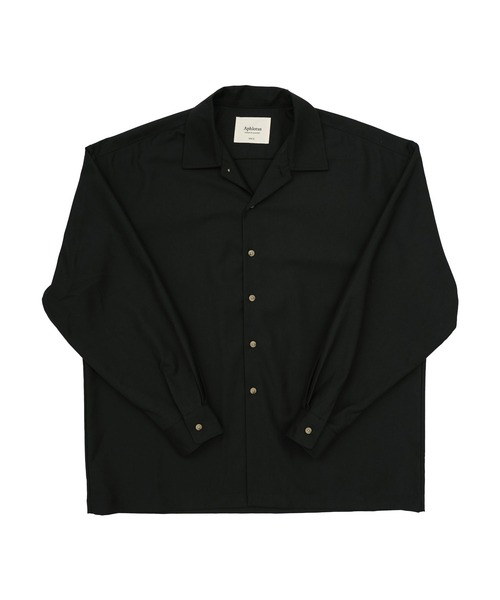Aphlotus(アプロタス)の「オーバーサイズTRオープンカラーシャツ(シャツ/ブラウス・メンズ・グレー/ブラック・LARGE/MEDIUM/SMALL)」の17枚目の写真