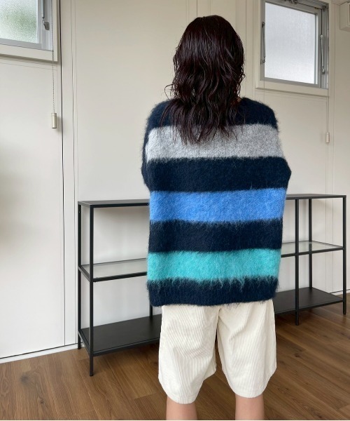 AMAIL（アマイル）の「Corduroy Shorts（その他パンツ・レディース・ダークブラウン/アイボリー・MEDIUM/SMALL）」の9枚目の写真