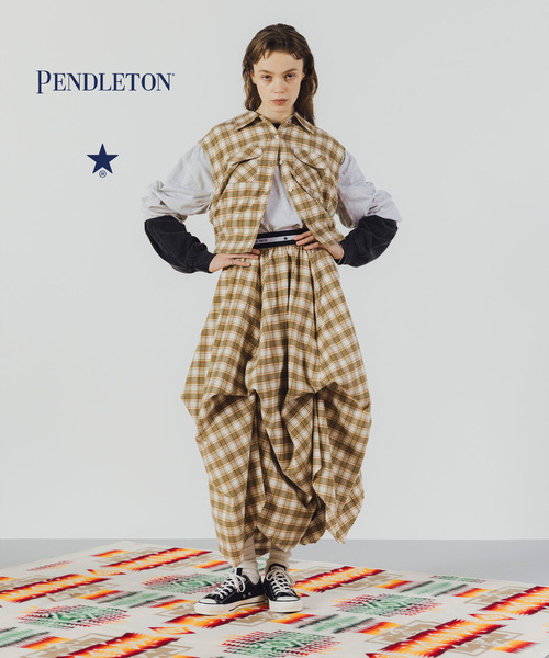 セール】PENDLETON｜ペンドルトンのスカート（ウエストゴム・紐）通販