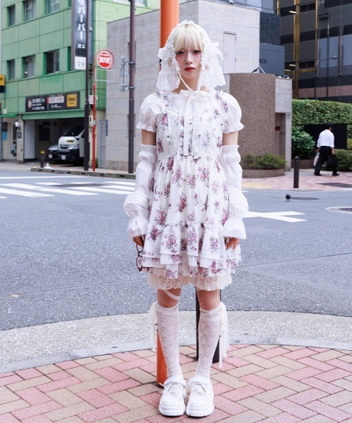 アクシーズファム　花柄キャミソール　チュニック 花柄キャミチュニック（チュニック）｜axes femme（アクシーズ