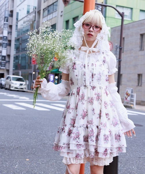 axes femme フリル キャミワンピース チュニック axes femme（アクシーズファム）の「ラッフルフリルキャミ