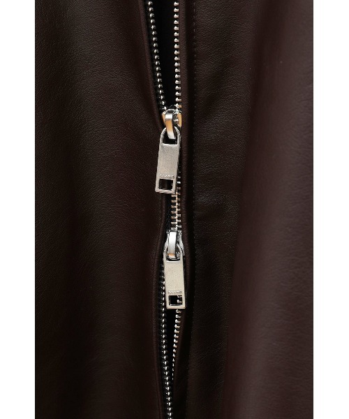 FAKE LEATHER BALLOON JACKET（その他アウター）｜CLANE（クラネ）の