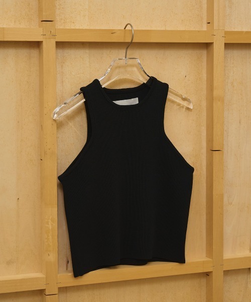 TODAYFUL（トゥデイフル）の「Crewneck Knit Tanktop（タンクトップ・レディース・キナリ/ブルー系その他/ブラック/ブラウン・FREE）」の3枚目の写真
