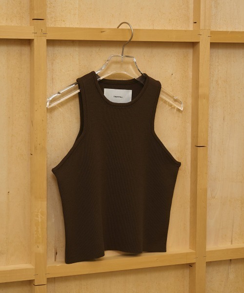 TODAYFUL（トゥデイフル）の「Crewneck Knit Tanktop（タンクトップ・レディース・キナリ/ブルー系その他/ブラック/ブラウン・FREE）」の10枚目の写真