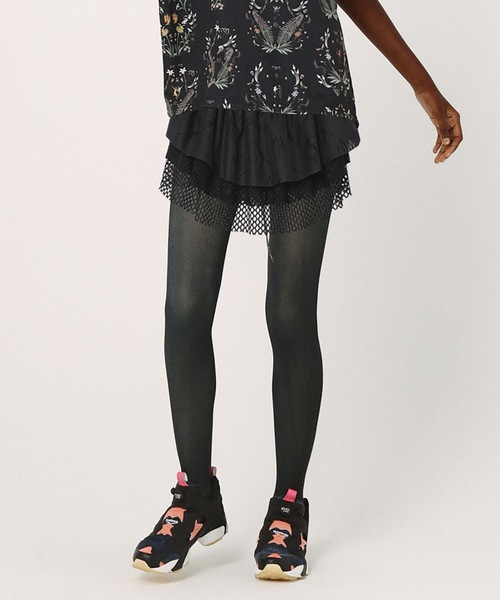 BEDSIDEDRAMA(ベットサイドドラマ)の「Frill Collar and Wrap Tutu Skirt(スカート・レディース・ブラック/ホワイト・1)」の1枚目の写真