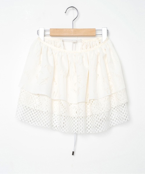 BEDSIDEDRAMA(ベットサイドドラマ)の「Frill Collar and Wrap Tutu Skirt(スカート・レディース・ブラック/ホワイト・1)」の12枚目の写真