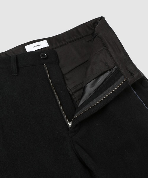 FACETASM（ファセッタズム）の「WOOL BASKETBALL PANTS（その他パンツ・メンズ・ブラック/チャコールグレー・3/4）」の5枚目の写真