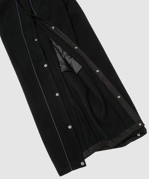 FACETASM（ファセッタズム）の「WOOL BASKETBALL PANTS（その他パンツ・メンズ・ブラック/チャコールグレー・3/4）」の8枚目の写真