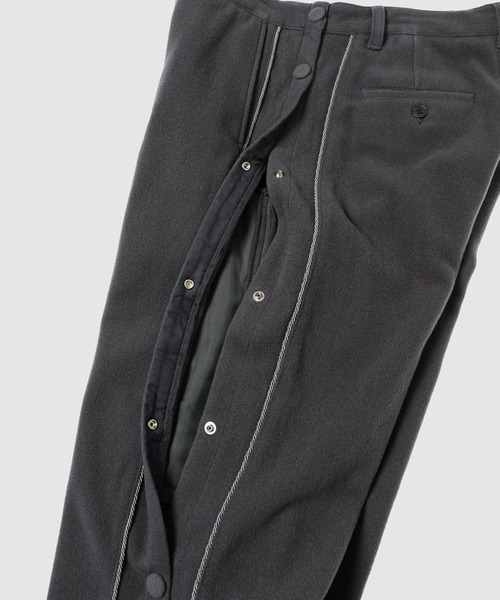 FACETASM（ファセッタズム）の「WOOL BASKETBALL PANTS（その他パンツ・メンズ・ブラック/チャコールグレー・3/4）」の11枚目の写真