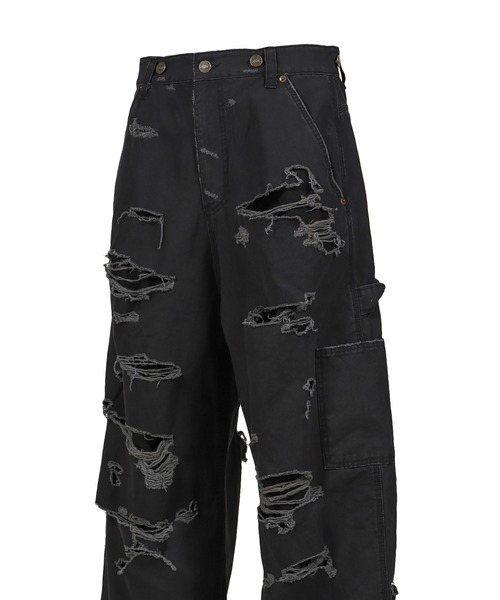 STONE  zip up work pants ワークパンツ STONE zip up work pants ワークパンツ STONE zip up work pants