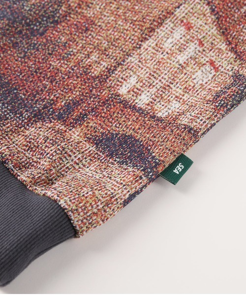 LANDSCAPE JACQUARD HOODIE