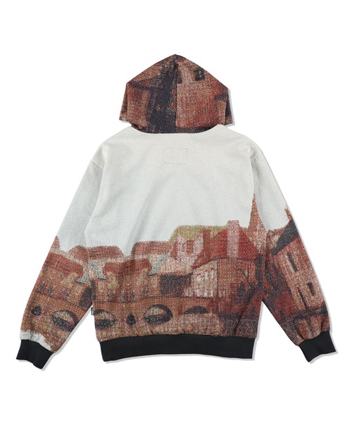 LANDSCAPE JACQUARD HOODIE