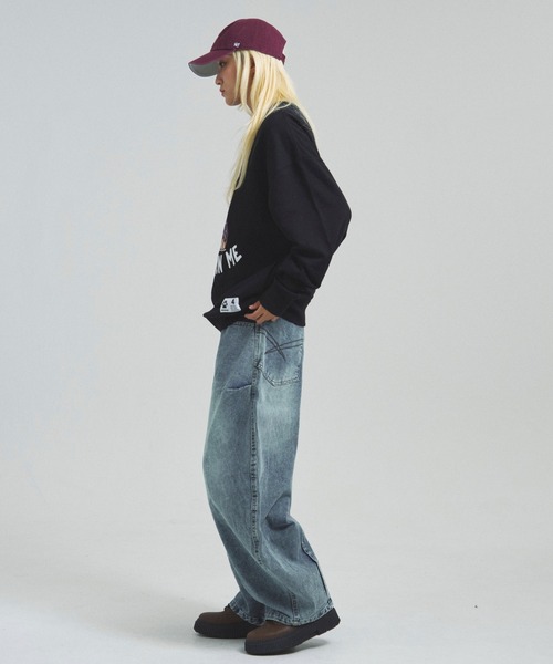 JACKROSE（ジャックローズ）の「JE-Yeah.DOG&CAT.Nikukyu-クルースウェット（スウェット・メンズ・その他1/その他2/その他3/その他4・S/M/L）」の5枚目の写真