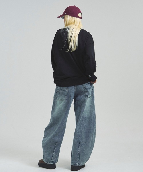 JACKROSE（ジャックローズ）の「JE-Yeah.DOG&CAT.Nikukyu-クルースウェット（スウェット・メンズ・その他1/その他2/その他3/その他4・S/M/L）」の7枚目の写真