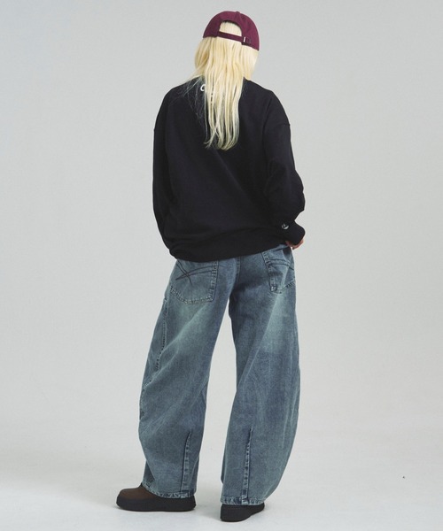 JACKROSE（ジャックローズ）の「JE-Yeah.DOG&CAT.Nikukyu-クルースウェット（スウェット・メンズ・その他1/その他2/その他3/その他4・S/M/L）」の8枚目の写真