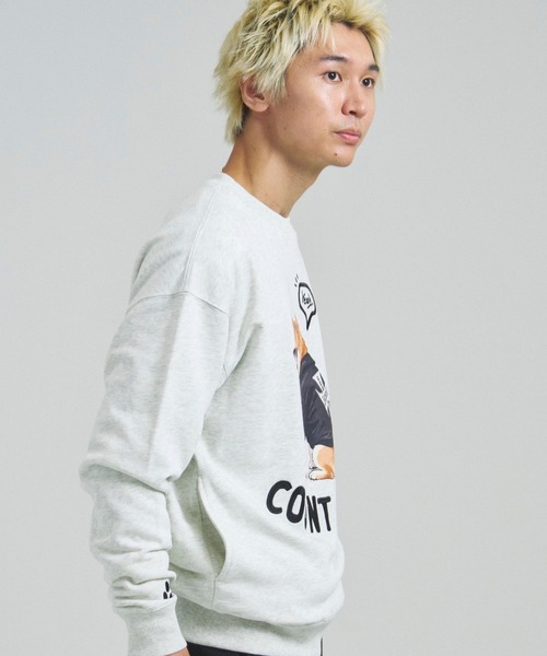 JACKROSE（ジャックローズ）の「JE-Yeah.DOG&CAT.Nikukyu-クルースウェット（スウェット・メンズ・その他1/その他2/その他3/その他4・S/M/L）」の13枚目の写真