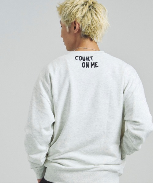 JACKROSE（ジャックローズ）の「JE-Yeah.DOG&CAT.Nikukyu-クルースウェット（スウェット・メンズ・その他1/その他2/その他3/その他4・S/M/L）」の15枚目の写真