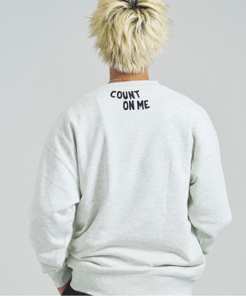 JACKROSE（ジャックローズ）の「JE-Yeah.DOG&CAT.Nikukyu-クルースウェット（スウェット・メンズ・その他1/その他2/その他3/その他4・S/M/L）」の16枚目の写真