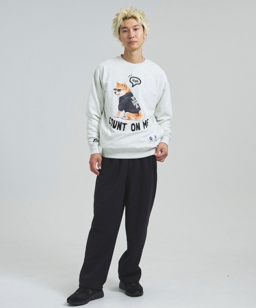 JACKROSE（ジャックローズ）の「JE-Yeah.DOG&CAT.Nikukyu-クルースウェット（スウェット・メンズ・その他1/その他2/その他3/その他4・S/M/L）」の18枚目の写真