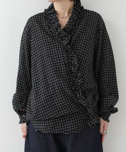 ジャーナルスタンダードラックス リファインフリルブラウスリファイン