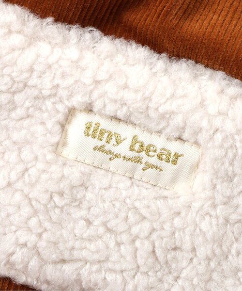 apres les cours（アプレレクール）の「【リンク】tiny bear サロペット（その他ベビーウェア・キッズ・レッド/キャメル・80/70）」の15枚目の写真