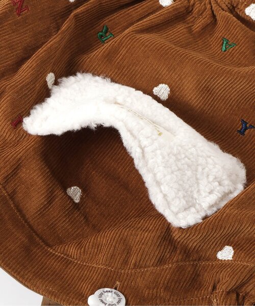 apres les cours（アプレレクール）の「【リンク】tiny bear サロペット（その他ベビーウェア・キッズ・レッド/キャメル・80/70）」の16枚目の写真
