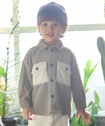 petit main | コーデュロイ/チェックアソートシャツ(シャツ/ブラウス)