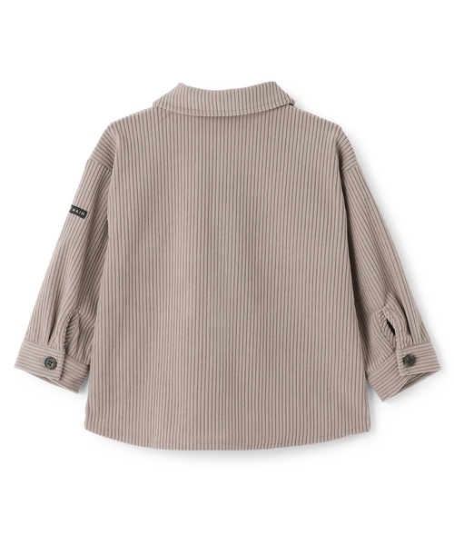 petit main（プティマイン）の「コーデュロイ/チェックアソートシャツ（シャツ/ブラウス・キッズ・カラフル/グレー・100cm/120cm/130cm/90cm/110cm/80ｃｍ）」の9枚目の写真