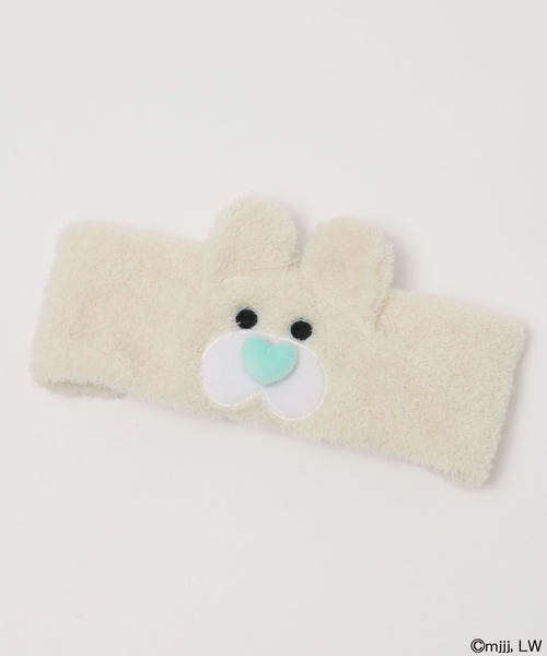 Me%(ミィパーセント)の「【mojojojo】ルームヘアバンド 602494(ヘアバンド・レディース・アイボリー/レッド/ブルー・FREE)」の9枚目の写真