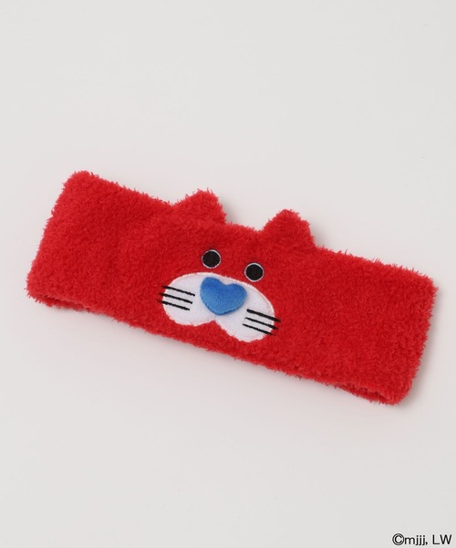 Me%(ミィパーセント)の「【mojojojo】ルームヘアバンド 602494(ヘアバンド・レディース・アイボリー/レッド/ブルー・FREE)」の12枚目の写真