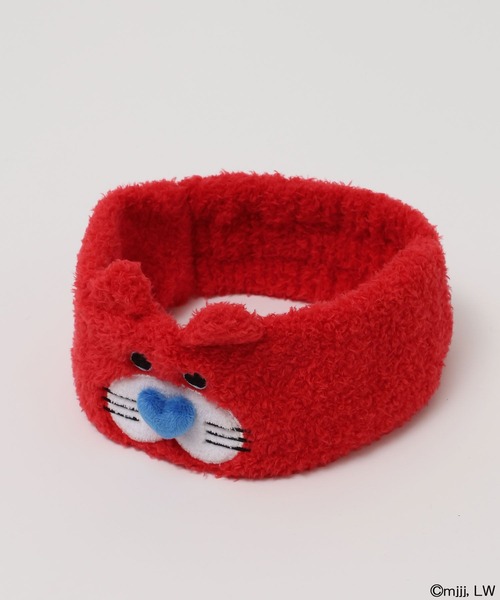 Me%(ミィパーセント)の「【mojojojo】ルームヘアバンド 602494(ヘアバンド・レディース・アイボリー/レッド/ブルー・FREE)」の13枚目の写真