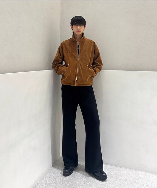 DNSR(ディーエヌエスアール)の「ベルテッドウールフレアスラックスブラック(スラックス・メンズ・その他・SMALL/MEDIUM/LARGE/X-LARGE)」の7枚目の写真