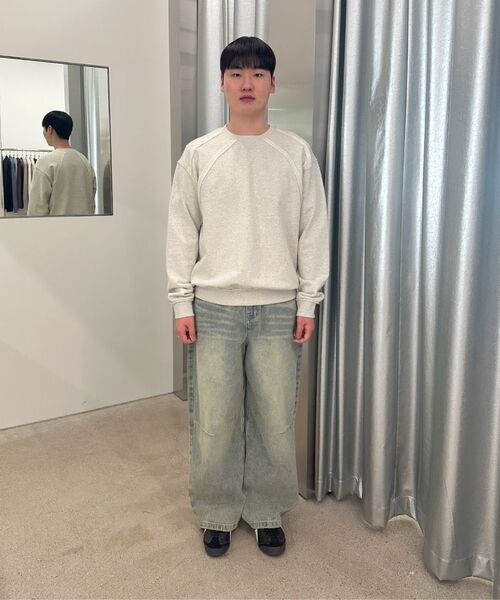 Millo Archive（ミロ アーカイブ）の「ルーズストレートデニムパンツ [ウォッシュドブラック]（デニムパンツ・メンズ・その他・MEDIUM/LARGE/X-LARGE）」の16枚目の写真