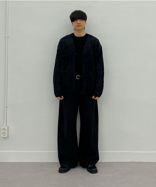 Millo Archive（ミロ アーカイブ）の「ルーズストレートデニムパンツ [ウォッシュドブラック]（デニムパンツ・メンズ・その他・MEDIUM/LARGE/X-LARGE）」の21枚目の写真