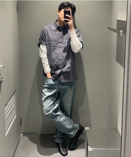MUSINSA STANDARD（ムシンサスタンダード）の「ベーシック長袖Tシャツ[ホワイト]（Tシャツ/カットソー・メンズ・その他・MEDIUM/LARGE/X-LARGE/XX-LARGE/XXX-LARGE/SMALL）」の17枚目の写真