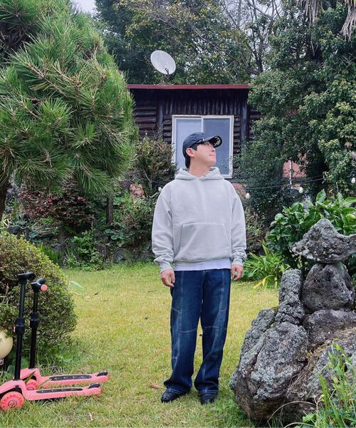 MUSINSA STANDARD（ムシンサスタンダード）の「ベーシック長袖Tシャツ[ホワイト]（Tシャツ/カットソー・メンズ・その他・MEDIUM/LARGE/X-LARGE/XX-LARGE/XXX-LARGE/SMALL）」の14枚目の写真