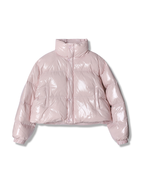 AVANDRESS(アバンドレス )の「Siberia Duck Shiny Crop Padding BLUE(ダウンジャケット/コート・レディース・ブルー・SMALL/MEDIUM/LARGE)」の4枚目の写真