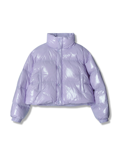 AVANDRESS(アバンドレス )の「Siberia Duck Shiny Crop Padding BLUE(ダウンジャケット/コート・レディース・ブルー・SMALL/MEDIUM/LARGE)」の5枚目の写真