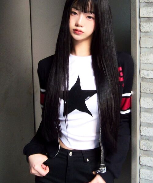 YOUHEE(ユヒ)の「STAR POINT T-SHIRTS WHITE(Tシャツ/カットソー・レディース・その他・FREE)」の12枚目の写真