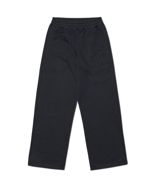 NOMANUAL(NOMANUAL)の「OVERLAY LOGO SWEATPANTS - BLACK(スウェットパンツ・レディース・その他・MEDIUM/LARGE/X-LARGE/SMALL)」の1枚目の写真