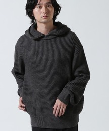 Toironier | Toironier/トワロニエ/Zip Waffle Knit Hoodie(ニット/セーター)