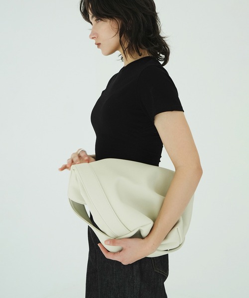 FAKE LEATHER LARGE TOTE BAG（トートバッグ）｜CLANE（クラネ）の