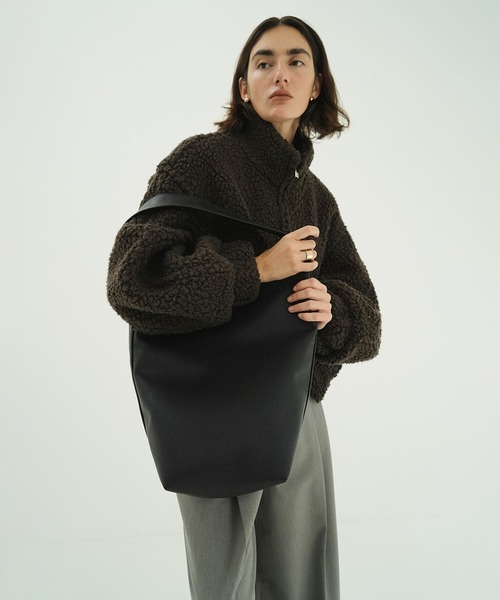 FAKE LEATHER LARGE TOTE BAG（トートバッグ）｜CLANE（クラネ）の