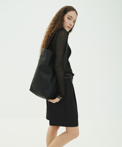 FAKE LEATHER LARGE TOTE BAG（トートバッグ）｜CLANE（クラネ）の